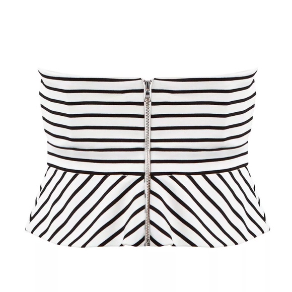 BARDOT | Strapless Crop Top - Picture 4 of 4